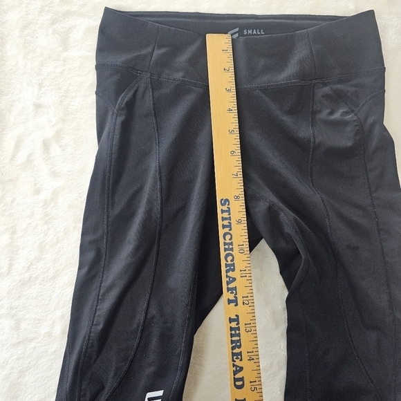 VRST compression leggings small second skin training tights black workout pants - Picture 5 of 8